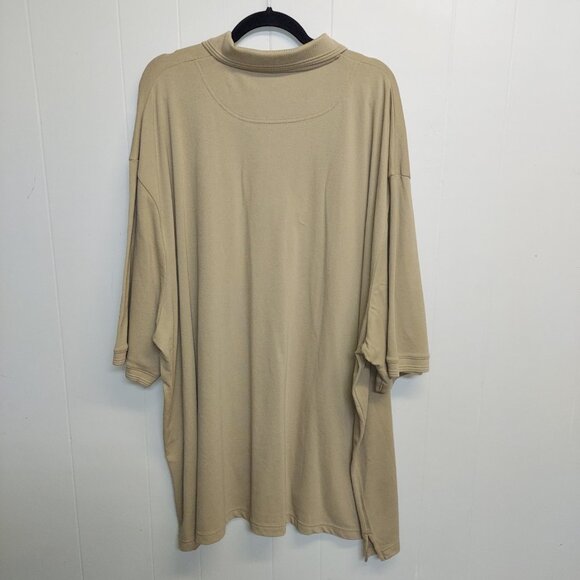 FEATHERLITE KHAKI POLO STYLE SHIRT - NWT - Picture 4 of 5